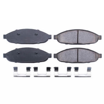 Picture of Power Stop 04-08 Chrysler Pacifica Front Z17 Evolution Ceramic Brake Pads w/Hardware