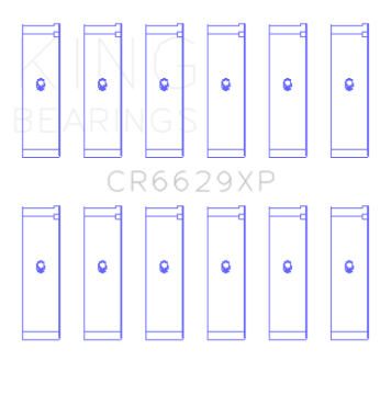Picture of King Engine Bearings Mitsubishi 6G72 (Size 0.25) Connecting Rod Bearing Set