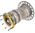 Picture of OS Giken Mitsubishi GTO (3000GT) Z16ATURBO R Series Triple Plate w/Floating Center Hub Clutch