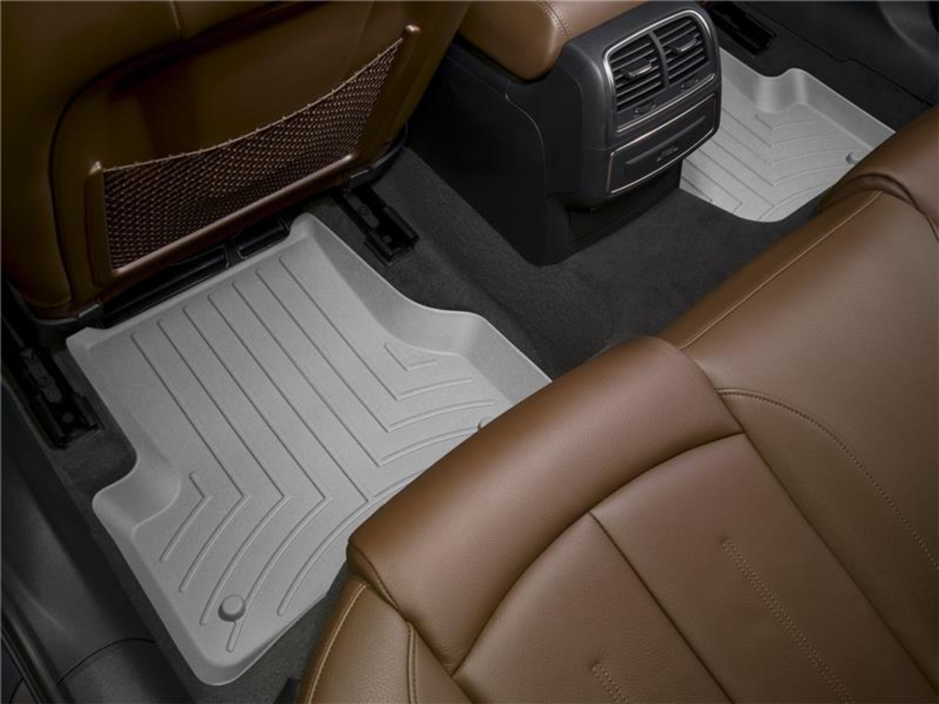 Picture of WeatherTech 04+ Chrysler Pacifica Rear FloorLiner - Grey