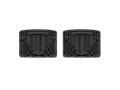 Picture of WeatherTech 03-06 Lincoln Navigator/Navigator L Rear Rubber Mats - Black