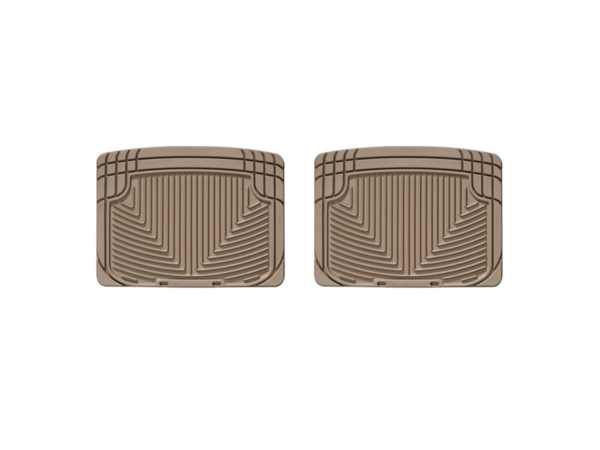 Picture of WeatherTech 93 Mercedes-Benz 300CE Rear Rubber Mats - Tan