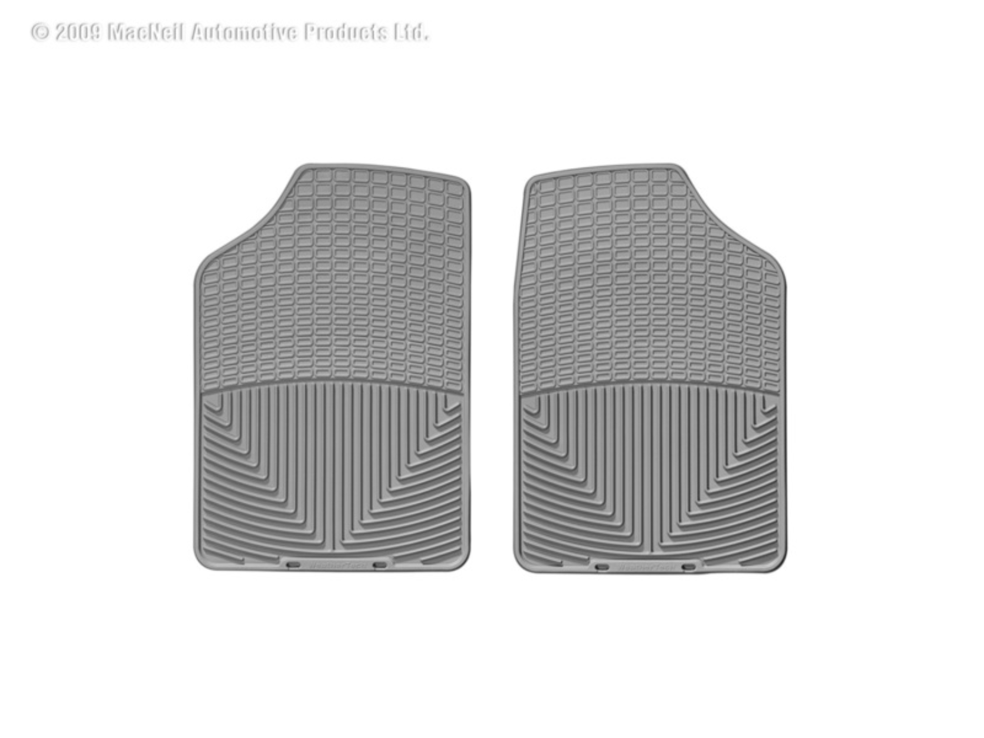 Picture of WeatherTech 94 Lincoln Town Car Front Rubber Mats - Grey