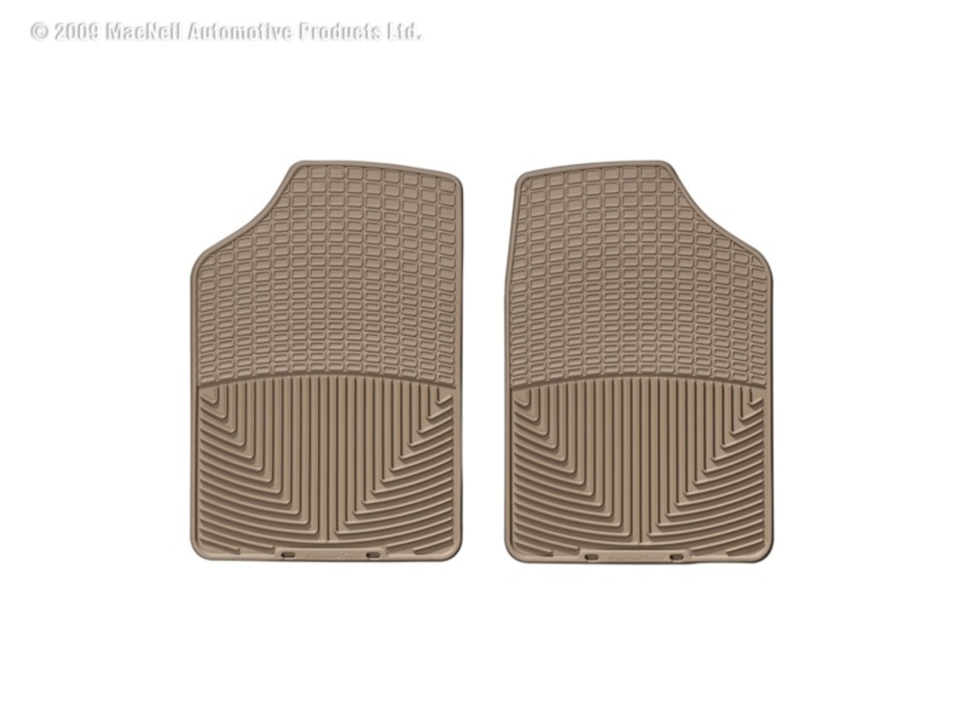 Picture of WeatherTech 94 Lincoln Town Car Front Rubber Mats - Tan