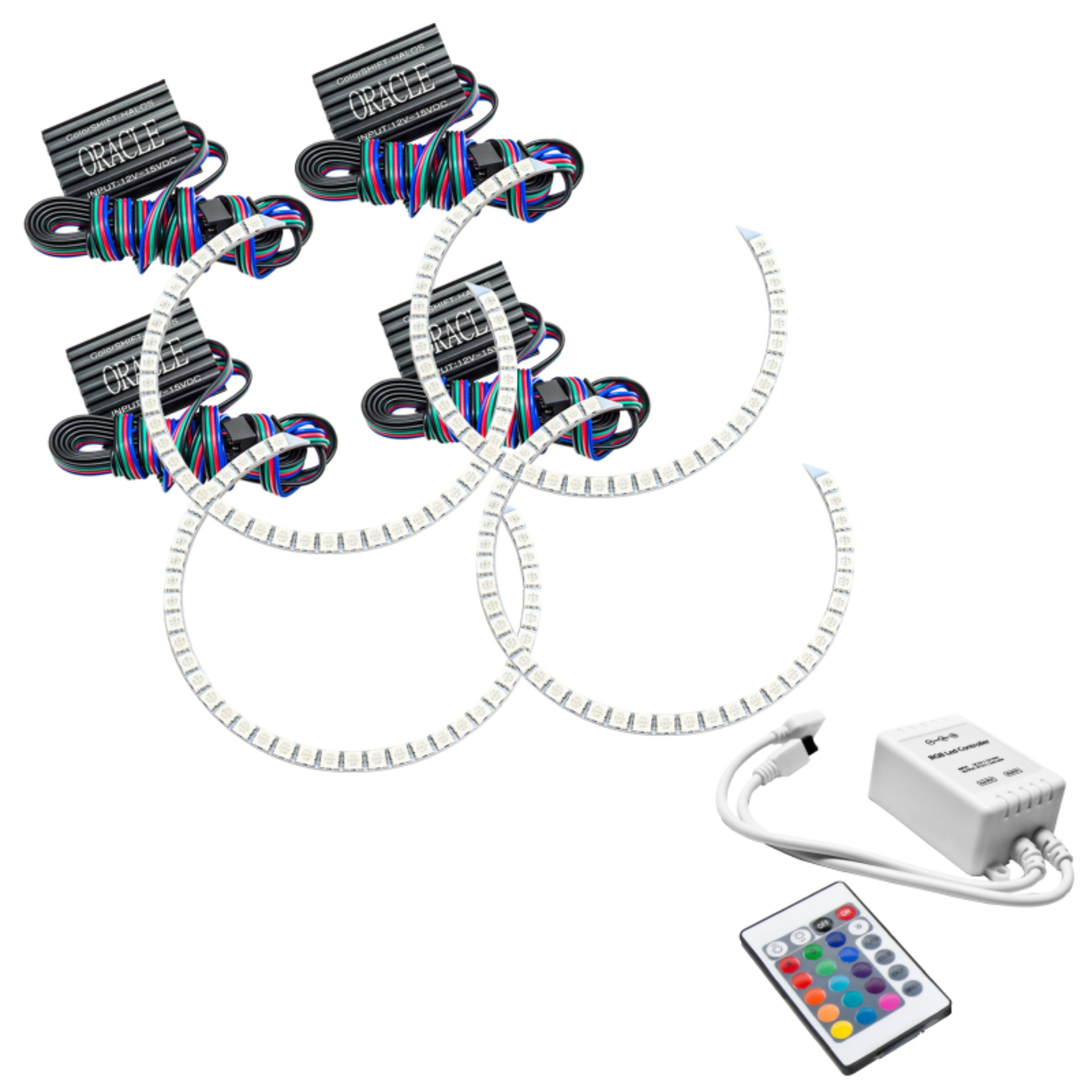 Picture of Oracle Chrysler Pacifica 04-06 Halo Kit - ColorSHIFT w/ Simple Controller