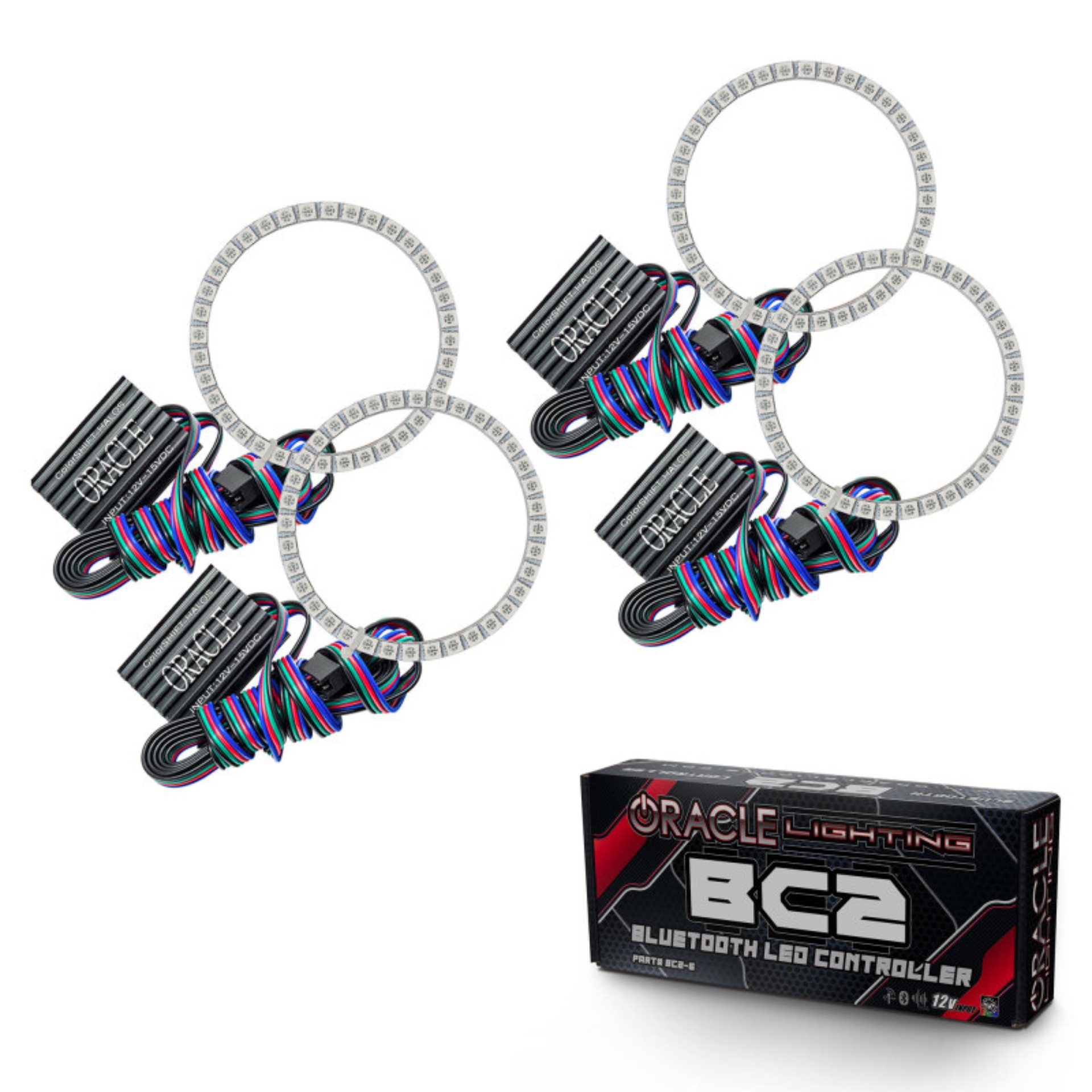Picture of Oracle Mitsubishi 3000 GT 94-98 Halo Kit - ColorSHIFT w/ BC1 Controller