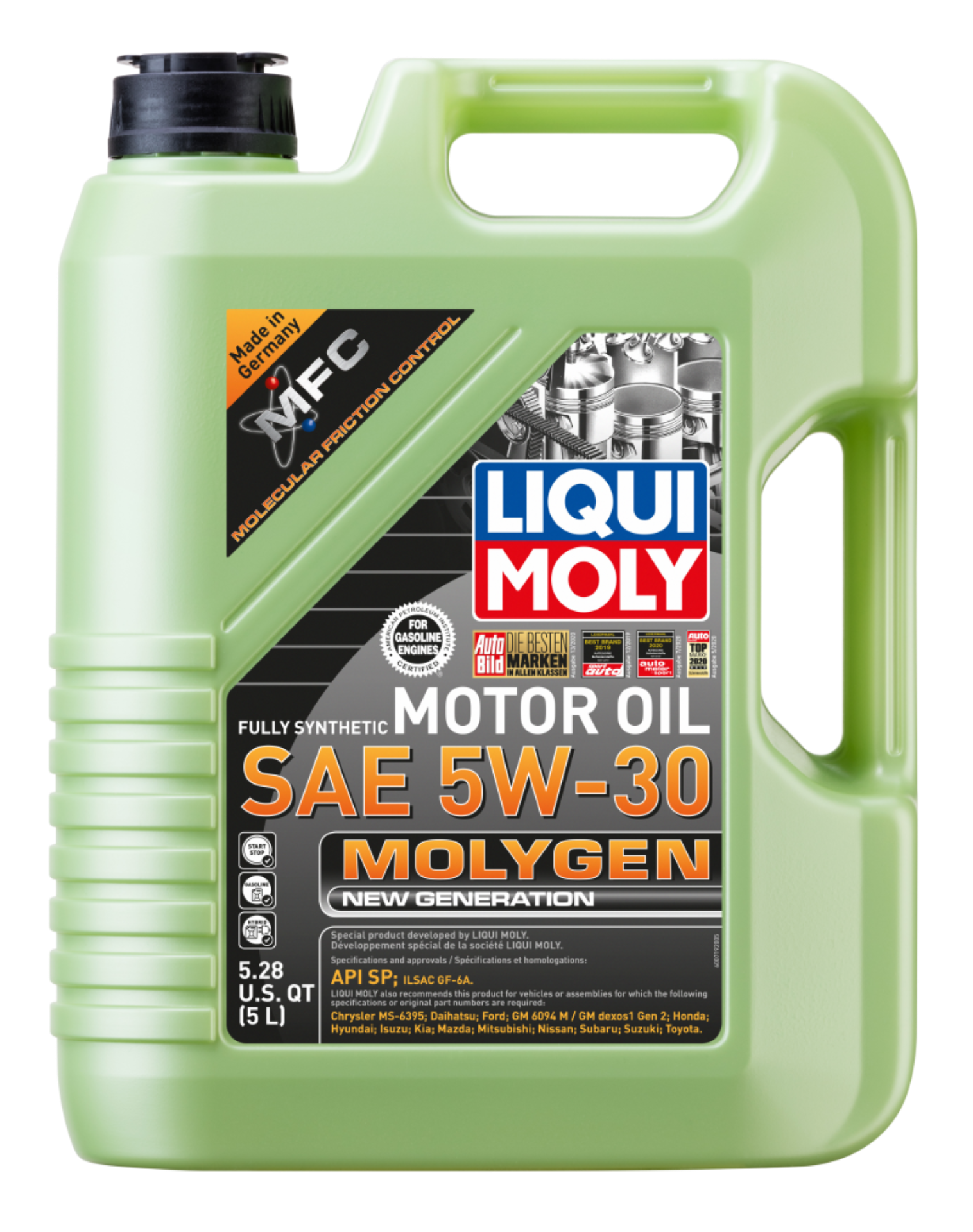 Picture of LIQUI MOLY 5L Molygen New Generation Motor Oil SAE 5W30