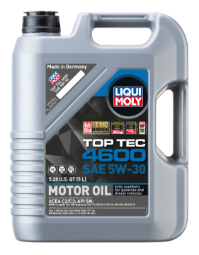 Picture of LIQUI MOLY 5L Top Tec 4600 Motor Oil SAE 5W30
