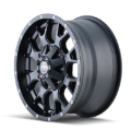 Picture of Mayhem 8015 Warrior 17x7.5 / 5x108 BP / 40mm Offset / 72.62mm Hub Matte Black Wheel