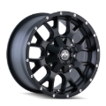 Picture of Mayhem 8015 Warrior 17x7.5 / 5x108 BP / 40mm Offset / 72.62mm Hub Matte Black Wheel