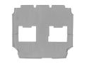 Picture of WeatherTech 2017+ Chrysler Pacifica Rear FloorLiner - Grey