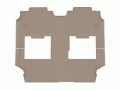 Picture of WeatherTech 21-22 Chrysler Pacifica Rear FloorLiner - Tan