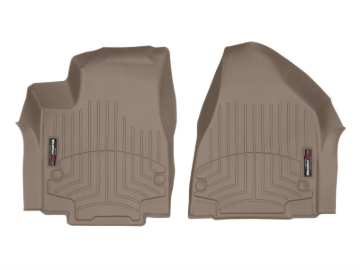 Picture of WeatherTech 2021+ Chrysler Pacifica Front FloorLiner - Tan