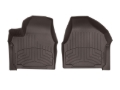 Picture of WeatherTech 2017+ Chrysler Pacifica Front FloorLiner HP - Cocoa