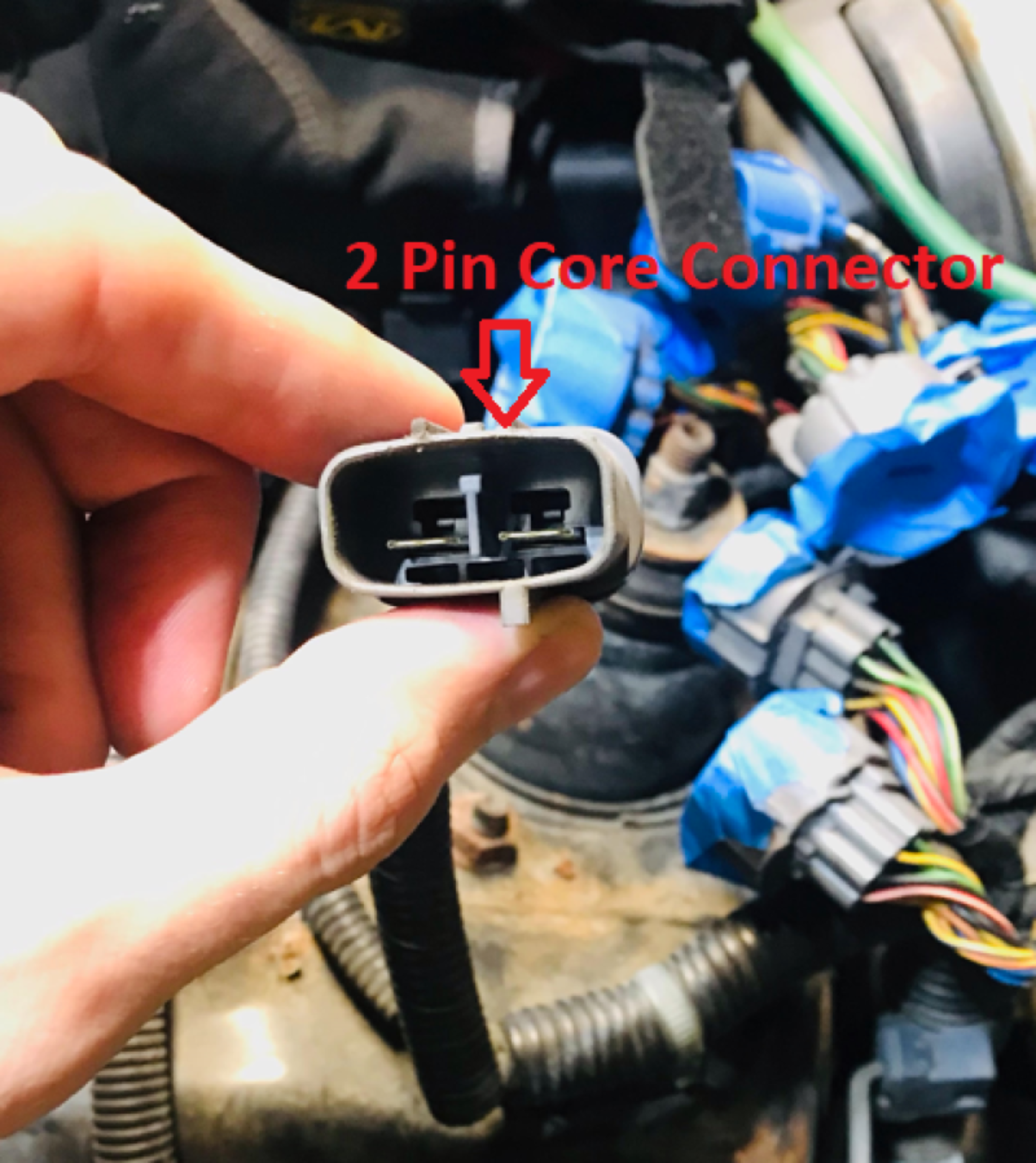 Picture of Rywire 97-01 Honda Prelude (Manual) Chassis Specific Adapter (Send Two Pin Core Connector to Rywire)