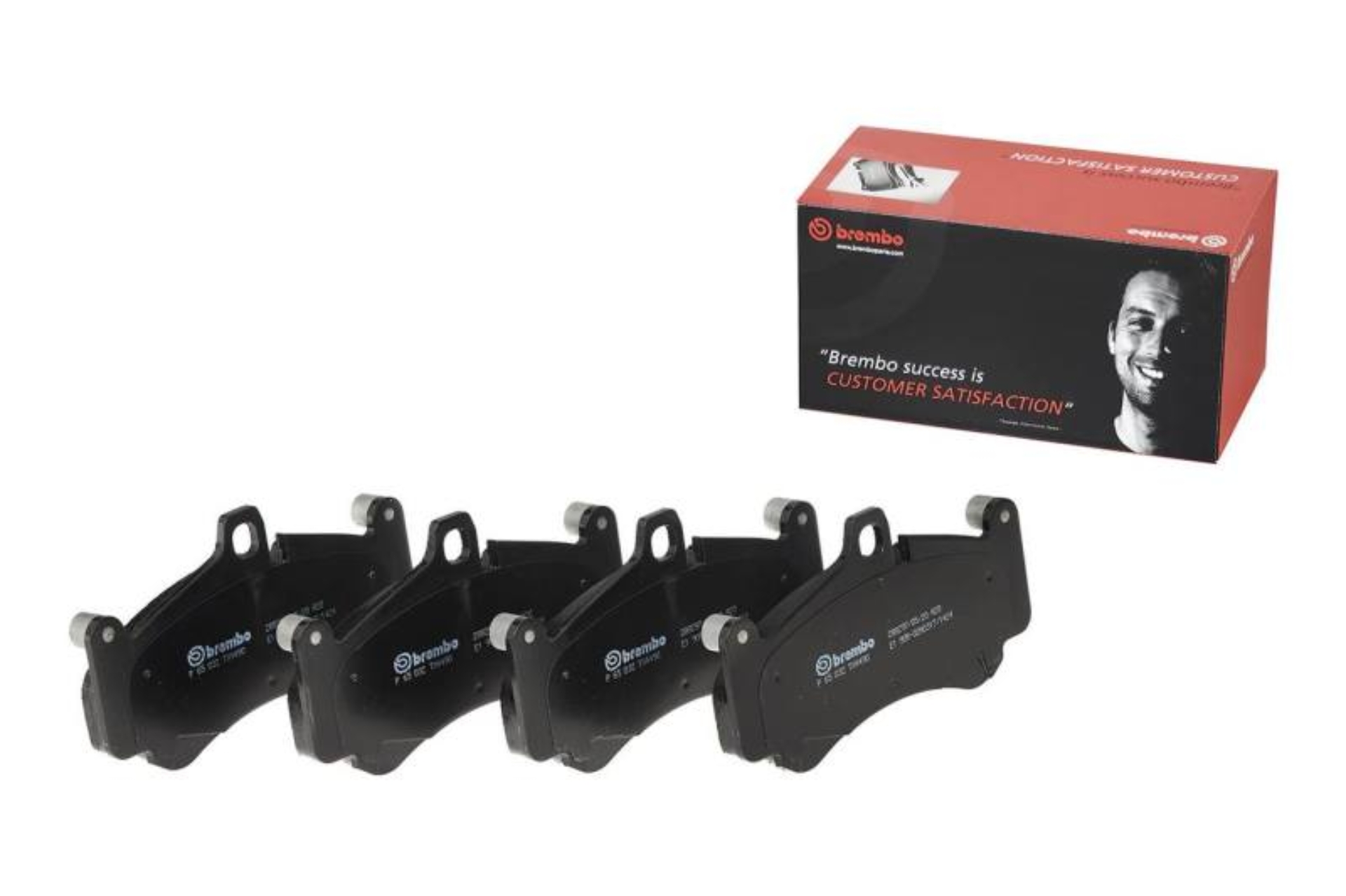 Picture of Brembo Premium NAO Ceramic OE Equivalent Pad - Front - P54017N