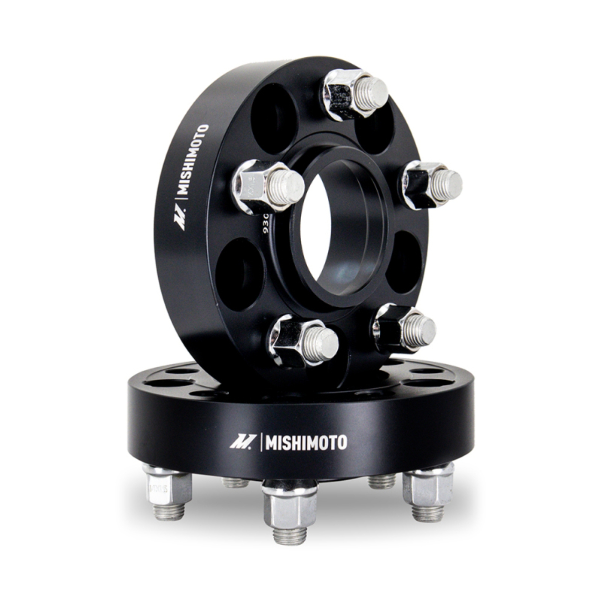 Picture of Mishimoto Wheel Spacers - 5x114.3 - 67.1 - 35 - M12 - Black