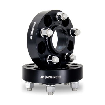Picture of Mishimoto Wheel Spacers - 5x114.3 - 67.1 - 35 - M12 - Black