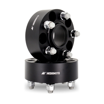 Picture of Mishimoto Wheel Spacers - 5x114.3 - 67.1 - 50 - M12 - Black
