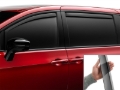 Picture of WeatherTech 2017+ Chrysler Pacifica Front & Rear Side Window Deflectors - Dark Smoke