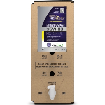 Picture of Royal Purple Premium Synthetic High Performance Multi-Grade 5W30 Motor Oil - 6 Gallon Bag-In-Box