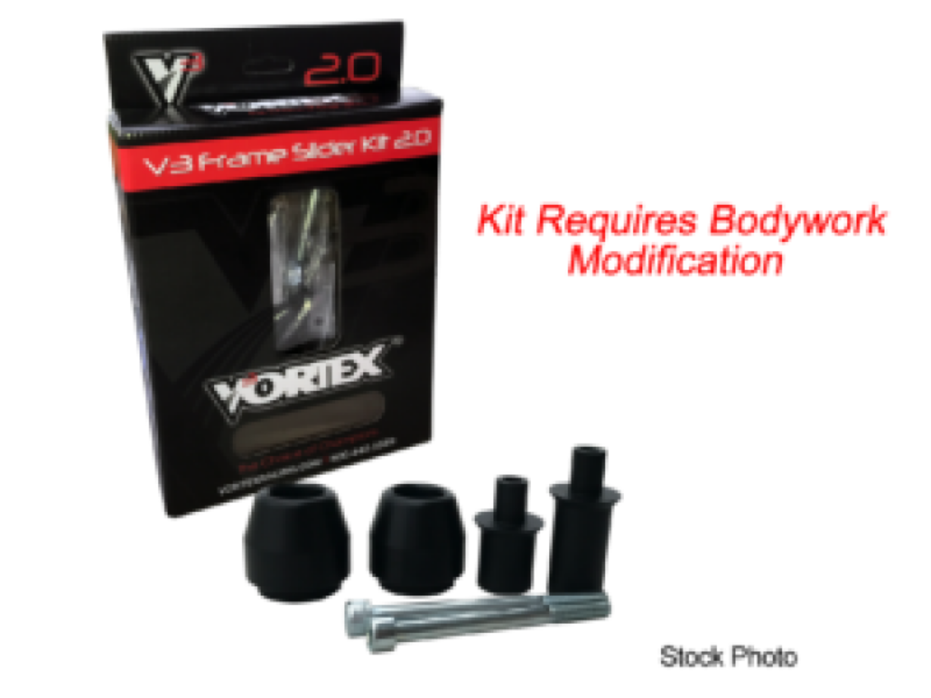 Picture of Vortex Racing 03-05 Yamaha YZF R6 V3 2.0 Frame Slider Kit- Modification Required