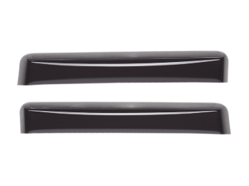 Picture of WeatherTech 17-24 Chrysler Pacifica (Incl. Hybrid) Rear Side Window Deflectors - Dark Tint