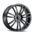 Picture of Kraze KR183 Spectra 18x8 / 5x108/114.3 BP / 40mm Offset / 72.62mm Hub Gloss Black Wheel