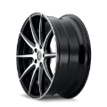 Picture of Kraze KR194 Cosmos 18x8 / 5x114.3 BP / 40mm Offset / 72.62mm Hub Gloss Black Machined Wheel