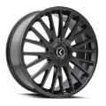 Picture of Kraze KR185 Double Down 17x8 / 5x108/114.3 BP / 38mm Offset / 73mm Hub Gloss Black Wheel