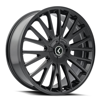 Picture of Kraze KR185 Double Down 17x8 / 5x108/114.3 BP / 38mm Offset / 73mm Hub Gloss Black Wheel