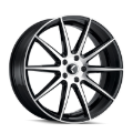 Picture of Kraze KR194 Cosmos 18x8 / 5x114.3 BP / 40mm Offset / 72.62mm Hub Gloss Black Machined Wheel
