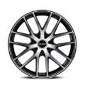Picture of Touren 3260 TR60 19x8.5 / 5x108/114.3 BP / 40mm Offset / 74.1mm Hub Gloss Black Machined Wheel