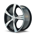 Picture of Touren 3190 TR9 18x8 / 5x100/114.3 BP / 40mm Offset / 72.62mm Hub Gloss Black Machined Wheel