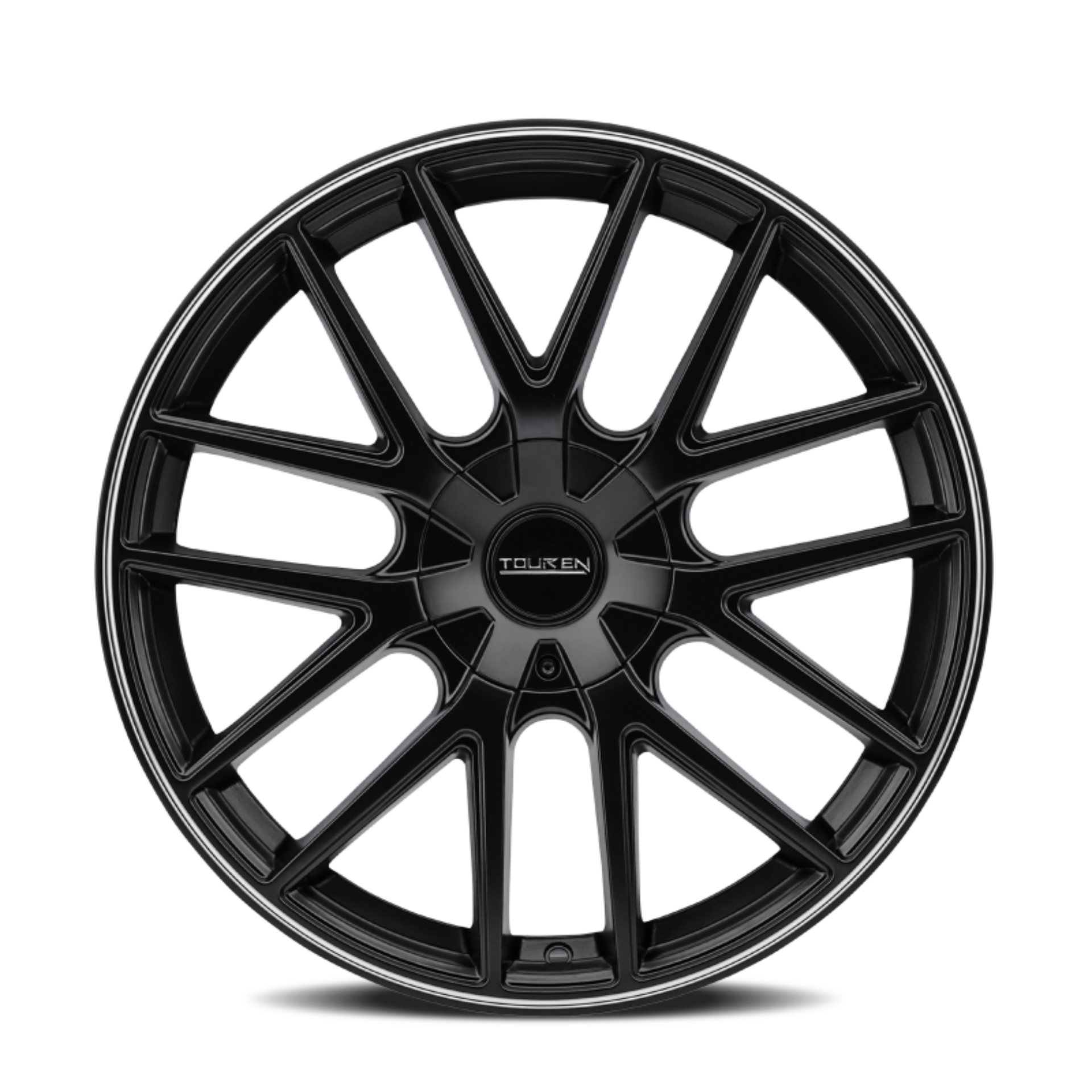 Picture of Touren 3260 TR60 18x8 / 5x100/114.3 BP / 40mm Offset / 72.62mm Hub Matte Black Machined Wheel