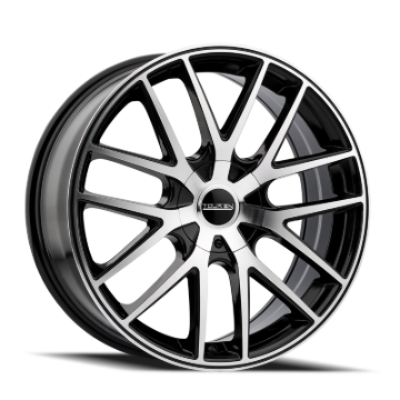 Picture of Touren 3260 TR60 18x8 / 5x108/114.3 BP / 40mm Offset / 72.62mm Hub Gloss Black Machined Wheel