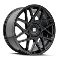 Picture of Touren 3266 TR66 18x8 / 5x108/114.3 BP / 35mm Offset / 72.62mm Hub Gloss Black Wheel