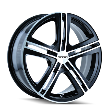 Picture of Touren 3262 TR62 18x7.5 / 5x100/114.3 BP / 40mm Offset / 72.62mm Hub Gloss Black Machined Wheel