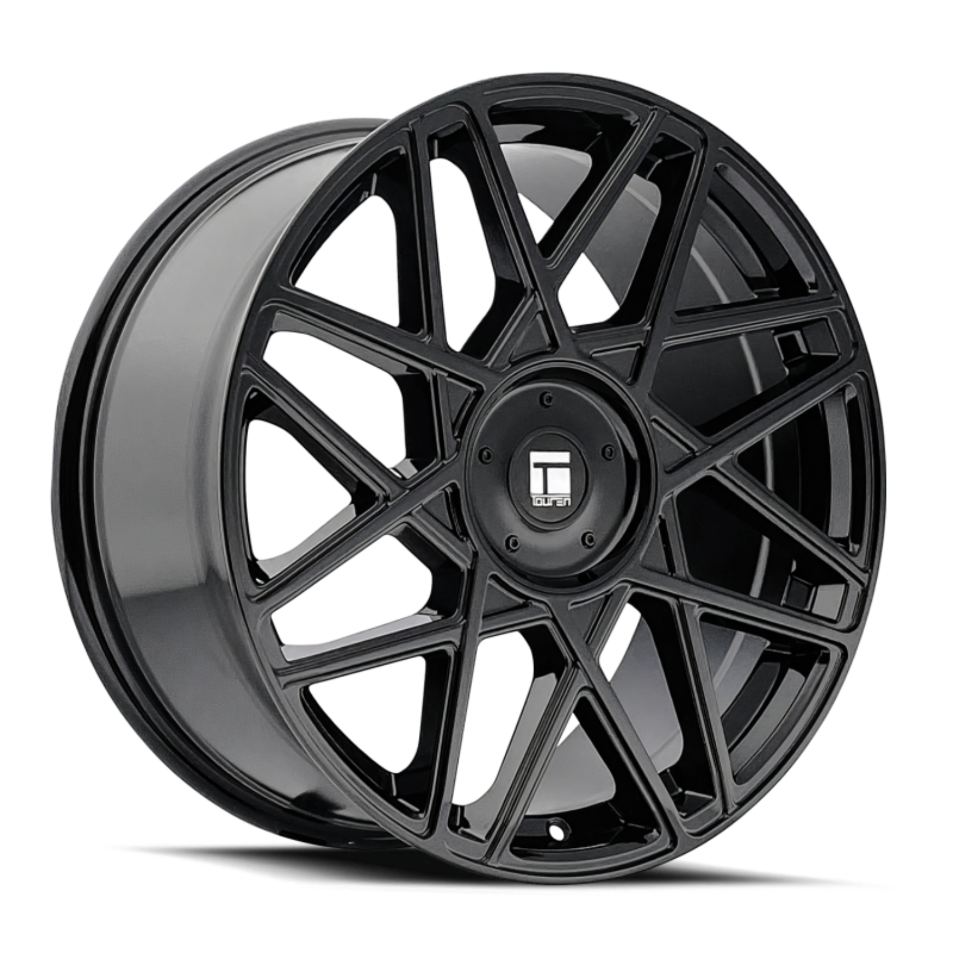 Picture of Touren 3266 TR66 17x8 / 5x108/114.3 BP / 35mm Offset / 72.62mm Hub Gloss Black Wheel