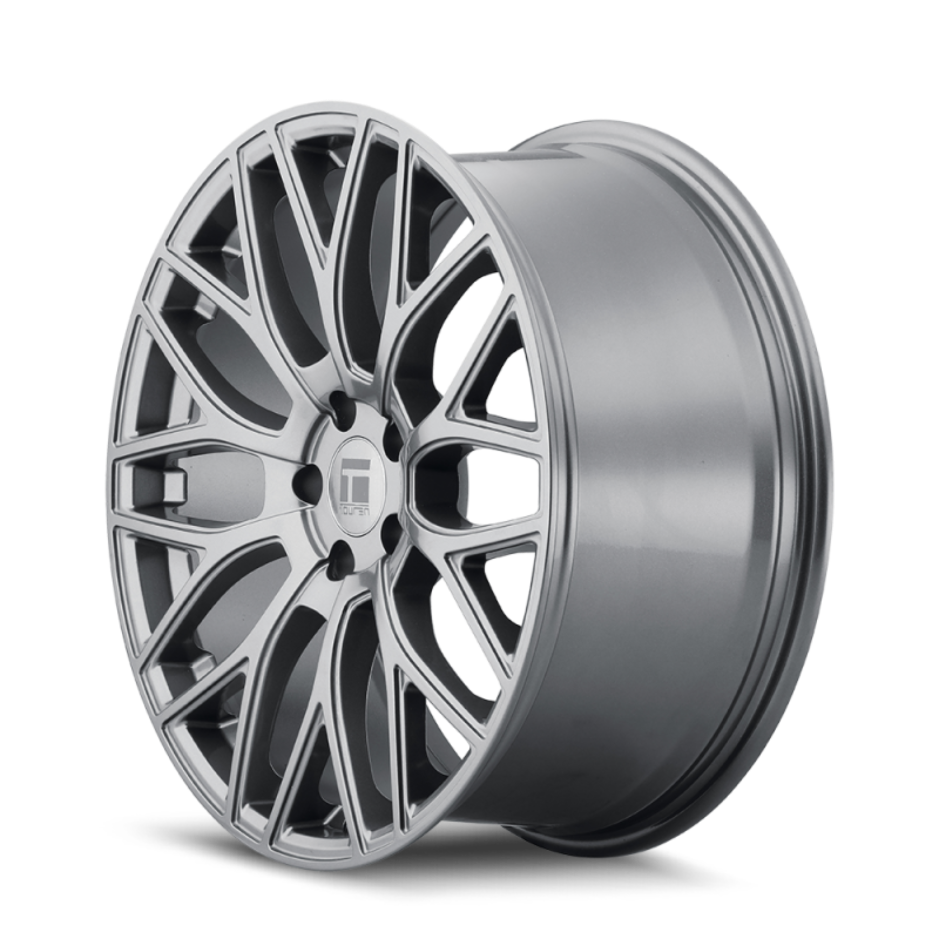 Picture of Touren 3276 TR76 17x8 / 5x114.3 BP / 35mm Offset / 72.6mm Hub Gloss Graphite Wheel