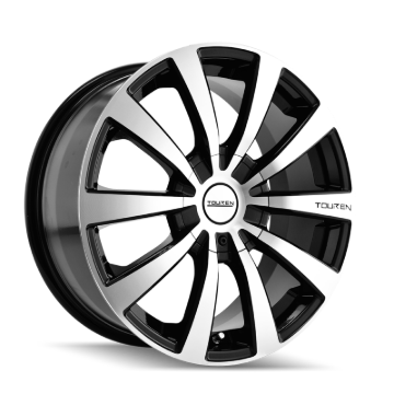 Picture of Touren 3130 TR3 16x7 / 5x105/114.3 BP / 40mm Offset / 72.62mm Hub Gloss Black Machined Wheel