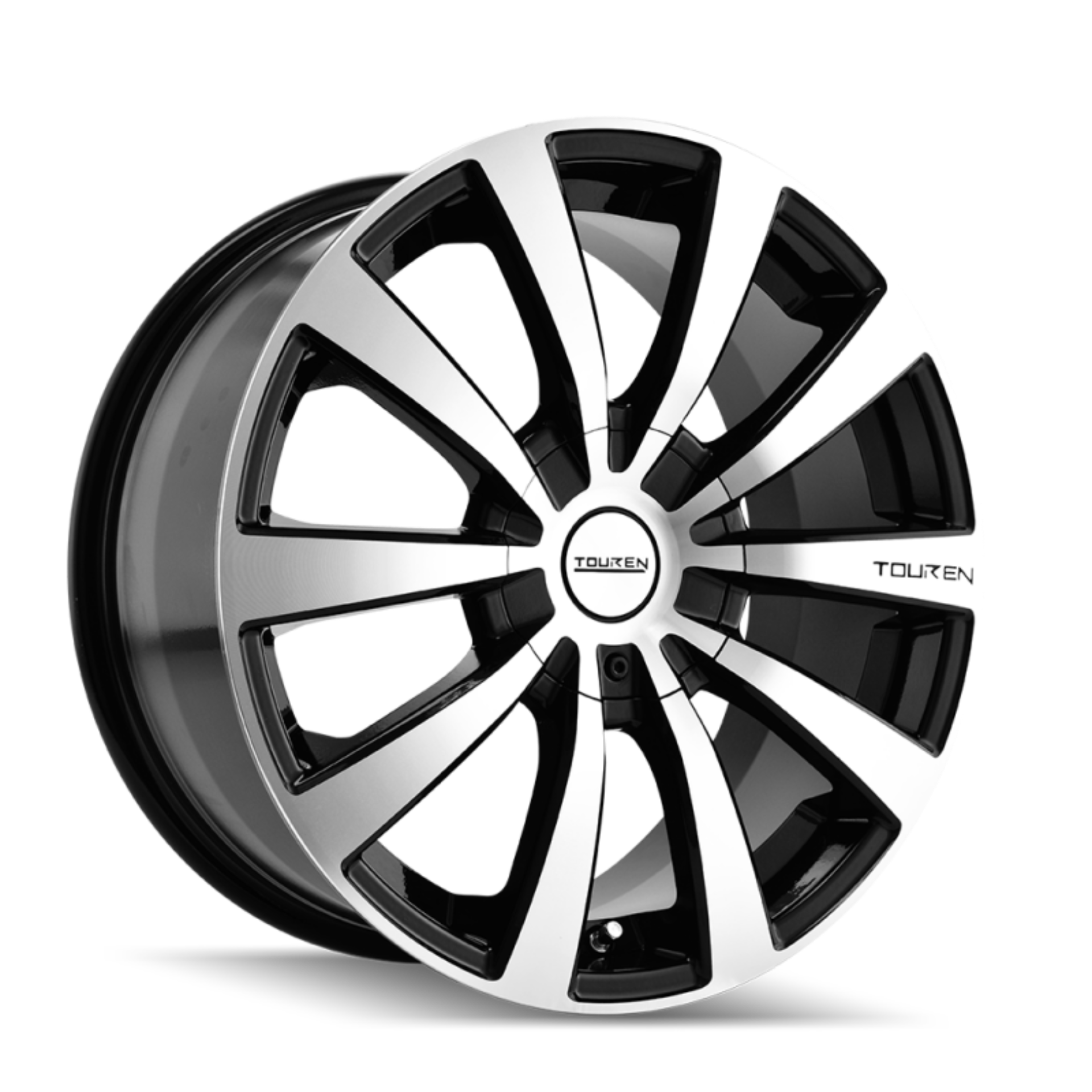 Picture of Touren 3130 TR3 15x7 / 5x100/114.3 BP / 40mm Offset / 72.62mm Hub Gloss Black Machined Wheel
