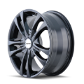 Picture of Touren 3222 TR22 16x7 / 5x105/114.3 BP / 40mm Offset / 72.62mm Hub Gloss Black Wheel