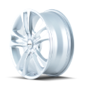Picture of Touren 3222 TR22 16x7 / 5x105/114.3 BP / 40mm Offset / 72.62mm Hub Gloss Hyper Silver Wheel
