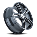 Picture of Touren 3262 TR62 16x7 / 5x100/114.3 BP / 40mm Offset / 72.62mm Hub Gloss Black Machined Wheel
