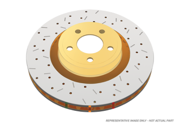 Picture of DBA 4000 Slot&Drill Rotors Brake Rotors - DBA4425XS