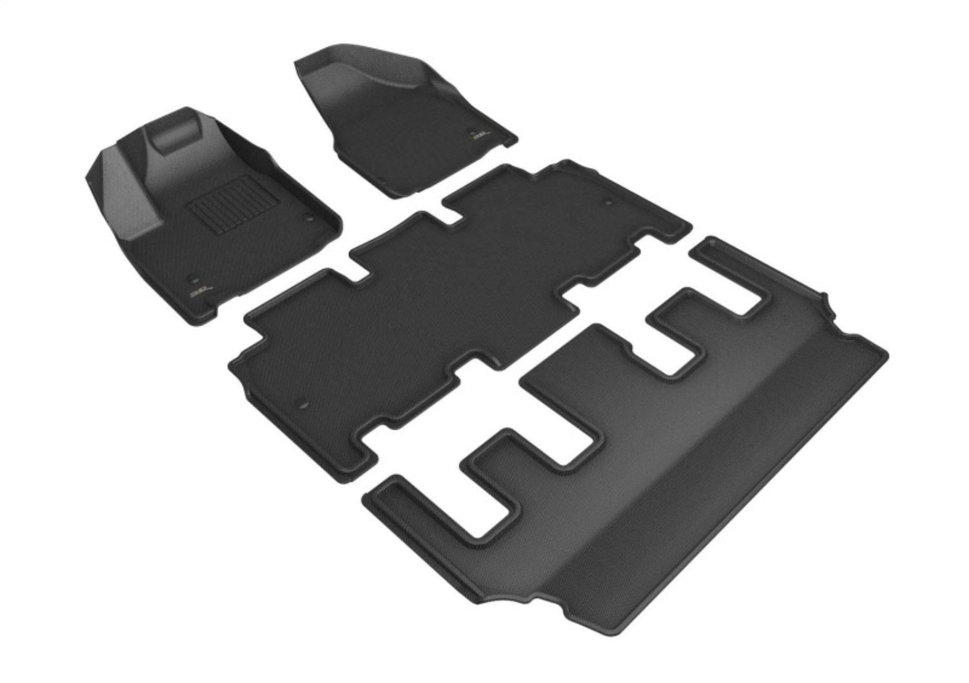 Picture of 3D MAXpider 18-22 Chrysler Pacifica Hybrid R1 R2 R3 - Kagu Black