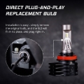 Picture of Diode Dynamics 9005/9011/H10 White SL2 LED Bulbs (pair)