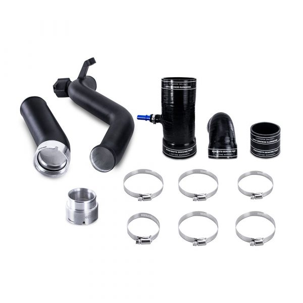Intercooler Pipe and Boot Kit, fits Ford Ranger 2.3L 2019+, Micro-Wrinkle Black