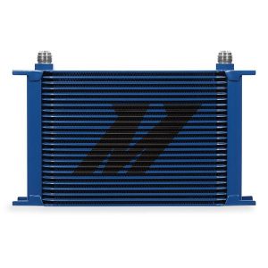 Mishimoto Universal 25-Row Oil Cooler, Blue